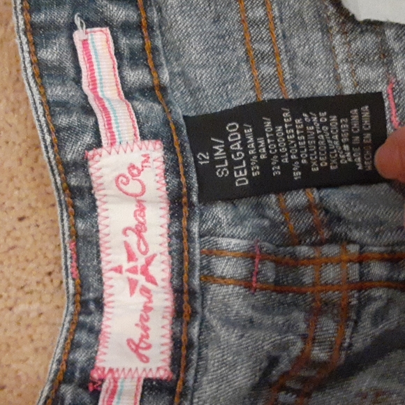 2/$12 or 5/$25 Denim shorts, size 12 SLIM - Picture 5 of 5